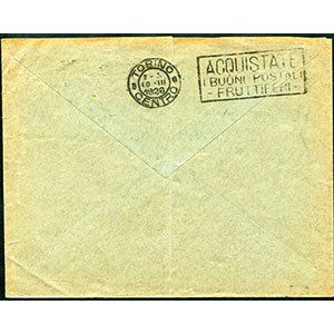 Italy - 1926 - Express 1st port from ... 
