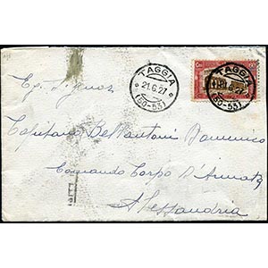 Italy - 1927 - Letter ... 