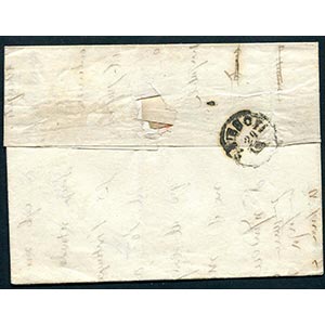 Modena - 1852 - Letter with text from Reggio ... 