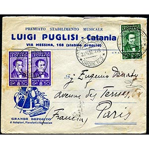 Italia - 1937 - Lettera ... 
