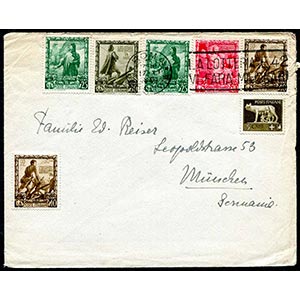 Italia - 1938 - Lettera da Roma a Monaco, in ... 
