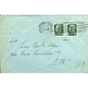 Italian Social Rep. - 1944 - Letter from ... 