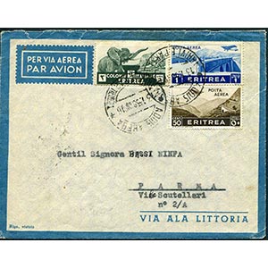 Eritrea - 1938 - Letter ... 