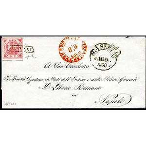 Naples - 1860 - Letter ... 