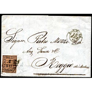 Romagne - 1860 - Letter ... 