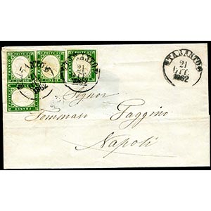 Italia - 1862 - Lettera ... 