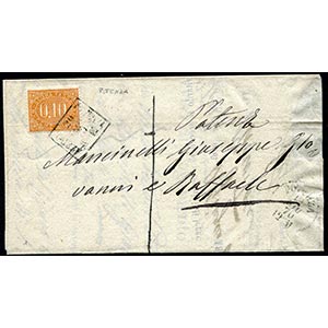 Italy - 1870 - Notice of payment from ... 