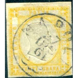 1861 Province Napoletane, 20 gr. giallo, n. ... 