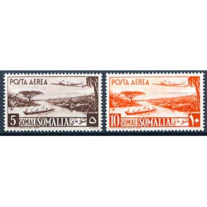 1950/51 Somalia A.F.I.S. Posta aerea n.1/11 ... 