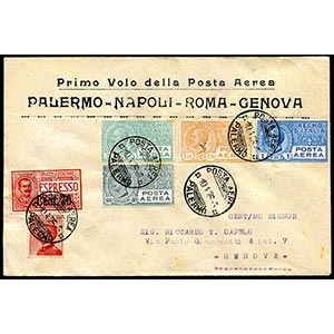 1926 Primo volo Palermo ... 