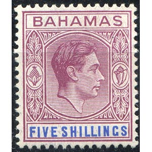 Bahamas - 1938 - Giorgio VII, n. 180/A. MNH. ... 