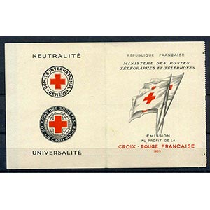 Francia - 1955 - Pro Croce Rossa, 15g+5g, in ... 