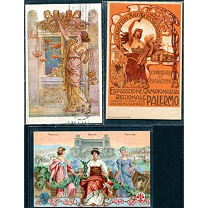 1902/11 Esposizioni internazionali, insieme ... 