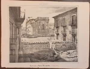 Stampe - 1862 Palermo - Baricata a Porta ... 