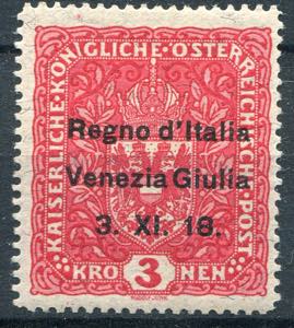 1918 Venezia Giulia 3K. rosa ... 