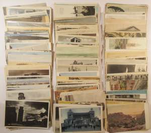 Italy - Lot of 260 small format postcards, ... 