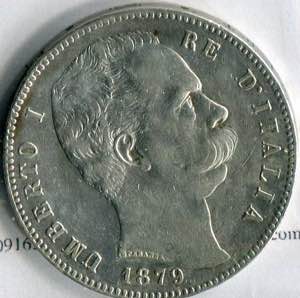 Coins - Umberto I - 1879 ... 