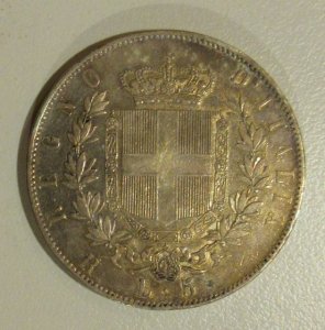 Coins - Vittorio Emanuele II - 1877 - 5 Lire ... 