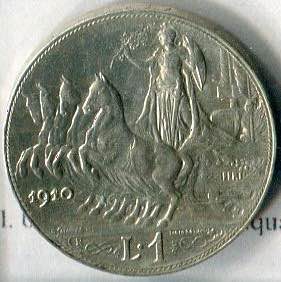 Coins - Vittorio Emanuele III - 1910 - 1 ... 