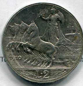 Coins - Vittorio Emanuele III - 1910 - 2 ... 