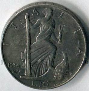 Coins - Vittorio Emanuele III - 1936 - 10 ... 