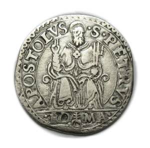 Coins - Rome - Paul IV - 1555/59 - Testone. ... 