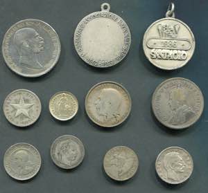 Lots and colletions - Silver coins and ... 