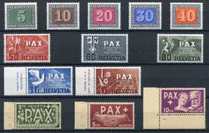 Svizzera - 1945 - Pax, ... 