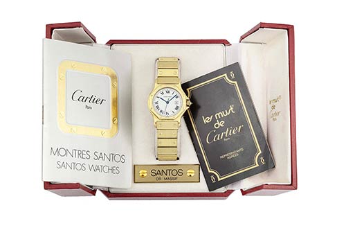 Cartier, “Santos Ronde”, ... 