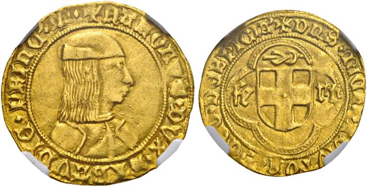 Savoia.  Carlo I, 1482-1490   ... 