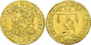 Ferrara.  Ercole II d’Este, 1534-1559.  ... 