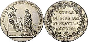 Milano.  Repubblica Cisalpina, 1800-1802.  ... 