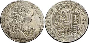 Napoli.  Carlo VI d’Asburgo (già III re ... 