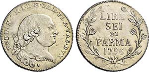Parma.  Fernando I di Borbone, 1765-1802.  ... 