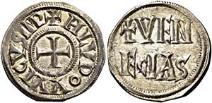 Venezia.  Ludovico il Pio, 814-840.  Denaro, ... 