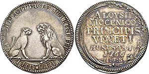 Venezia.  Alvise IV Mocenigo, 1763-1778.  ... 