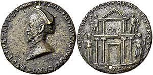 Roma.  Epoca di Pio V, 1566-1572.  Medaglia ... 