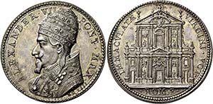 Roma.  Alessandro VII (Fabio Chigi), ... 