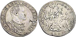 III periodo: granduca, 1569-1574.   Mezza ... 