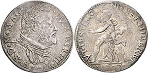 II periodo: granduca, 1588-1609.   Lira ... 