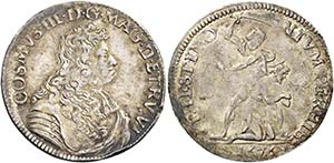 Cosimo III de’Medici, 1670-1723.   Lira ... 