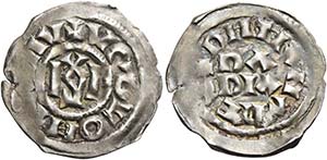 Pavia.  Ugo di Arles re d’Italia, 926-947 ... 