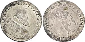 Bologna.  Paolo III (Alessandro Farnese), ... 
