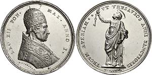 Roma.  Leone XII (Annibale Sermattei della ... 