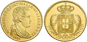 Monete d’oro europee.  Portogallo.  Dom ... 