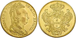 Monete d’oro dei paesi dell’Oltreoceano. ... 