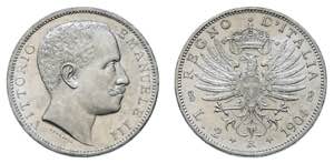 VITTORIO EMANUELE III (1900-1946)   2 Lire ... 