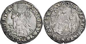 Napoli.  Alfonso II d’Aragona, ... 