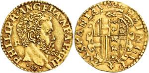 Napoli.  Filippo II di Spagna, 1554-1598. I ... 