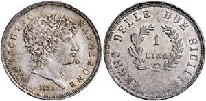 Napoli.  Monetazione decimale, 1811-1815   ... 